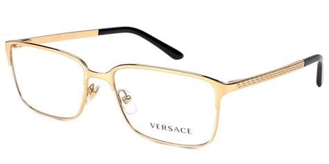 versace men's designer glasses|clear Versace glasses on face.